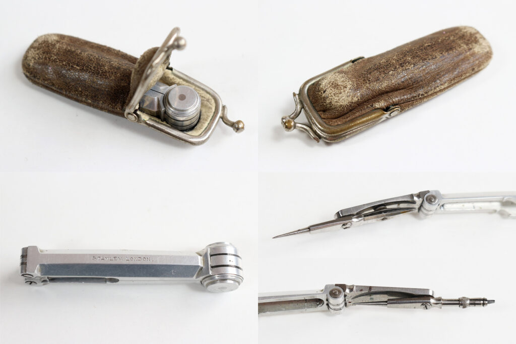 Stanley aluminium Napier compass details