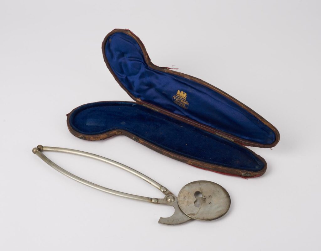 Elliott Bros calipers from the Wellcome Collection, image courtesy of the Science Museum