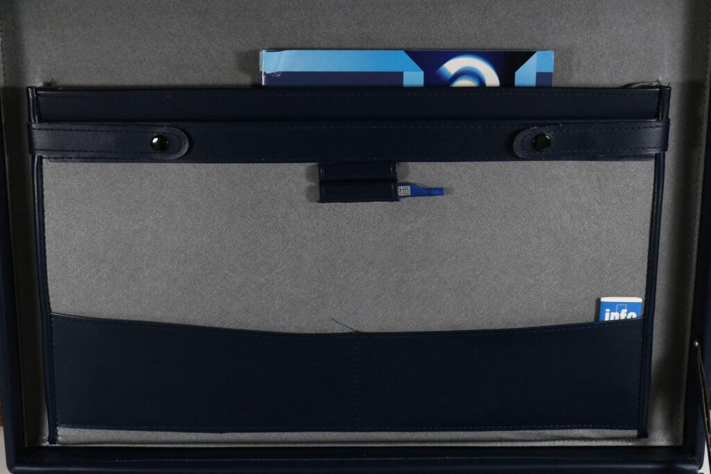 Staedtler Mars drawing case 670 A3 briefcase with concertina document pockets and pen loops inside top lid